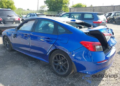 2022 Honda Civic Sedan Sport from USA, damaged, VIN 2HGFE2F53NH580861